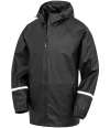 RS915 R915X Result Recycled Prism PU Waterproof Jacket Black colour image